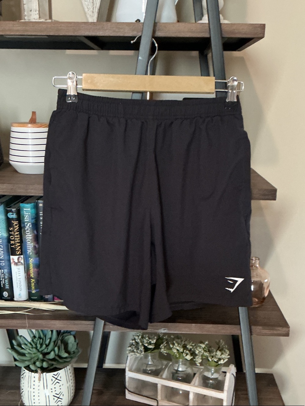 Gymshark Black Men's Athletic Training Shorts Size S